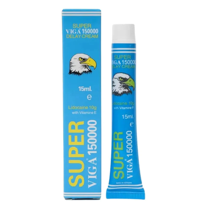 Crème Super VIGA 150000 - Gel Retardateur 15ml | Contrôle Premium