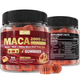 Maca 8-en-1 Gummies Énergie 120 | Force Extra Vitalité Premium