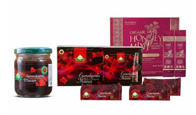 Pack Vitalité Intense – Trio Aphrodisiaque Premium | Miel Bio Ginseng + Macun Epimedium | Énergie & Performance Naturelle