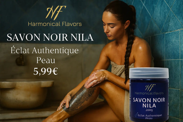 SAVON NOIR AU NILA - Produit Individuel