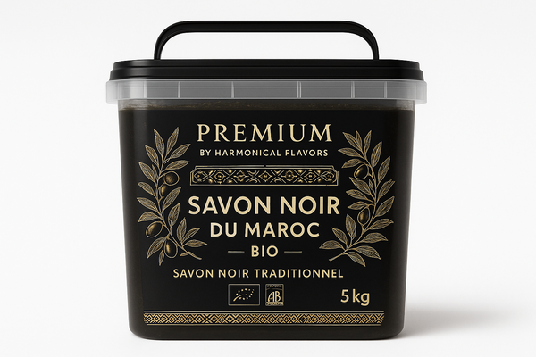 Savon Noir Beldi Marocain 5kg - 100% Bio Authentique | Tradition Hammam Premium