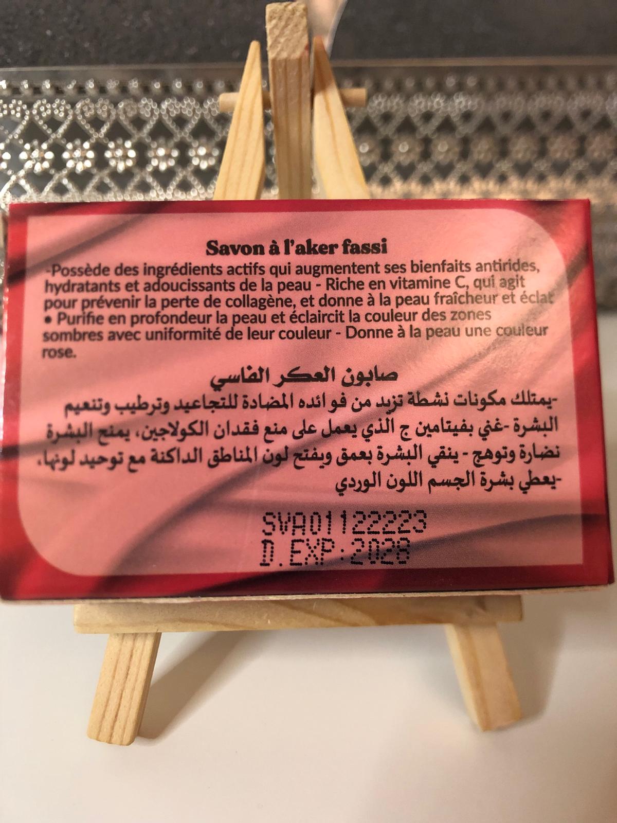 Savon à l'Aker Fassi 100g