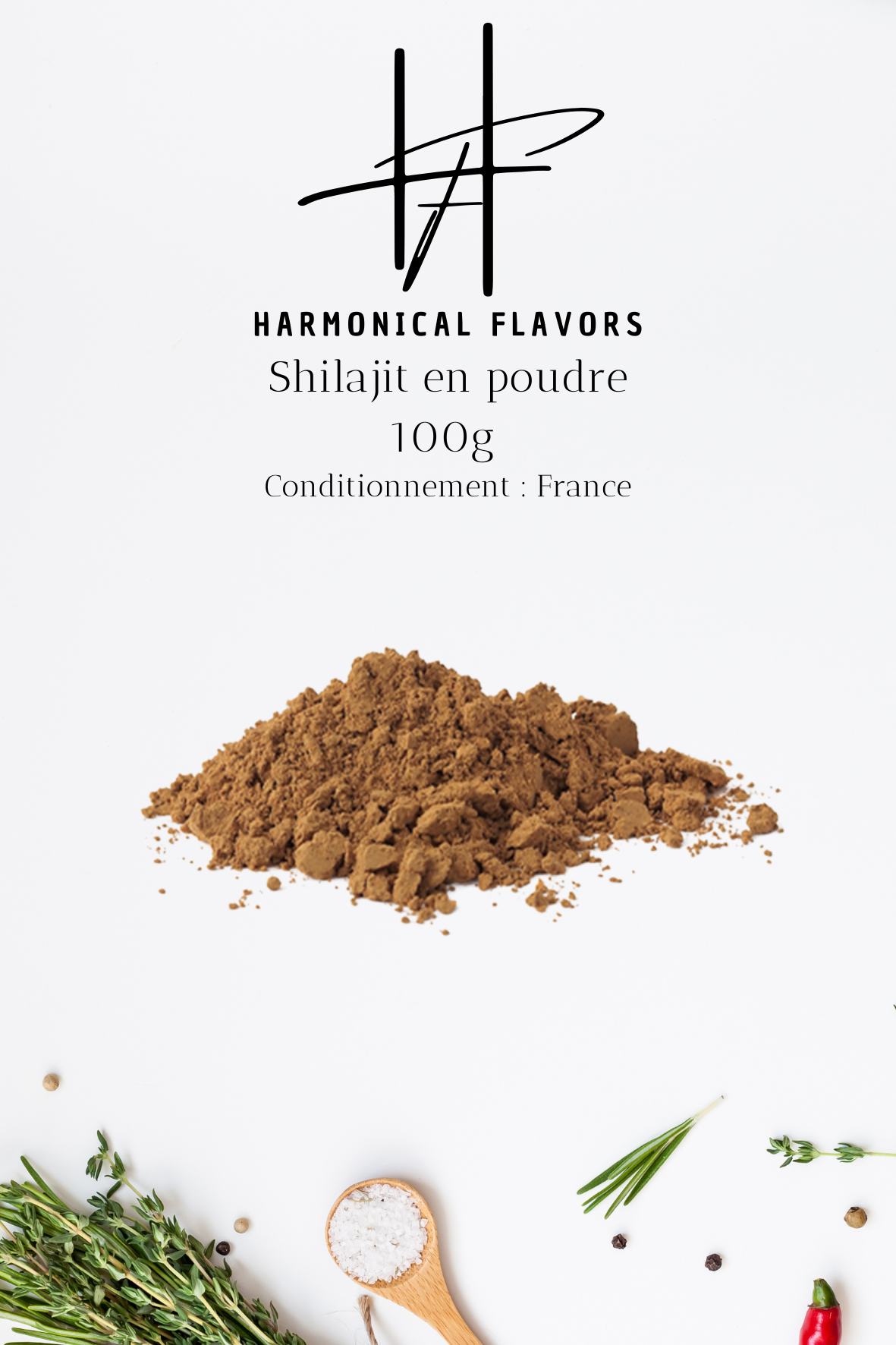 Shilajit en poudre 100g