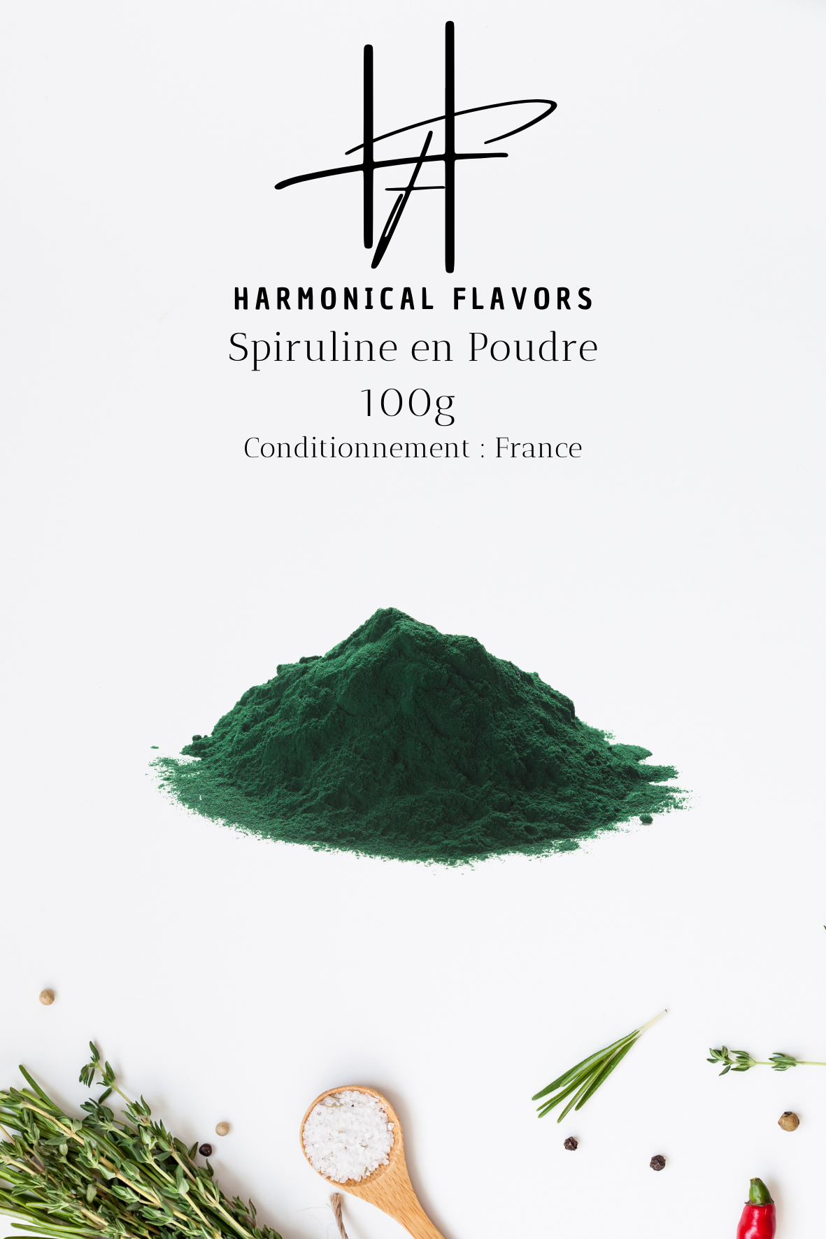 Spiruline en Poudre