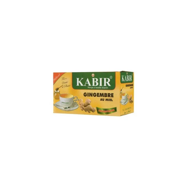 Thé gingembre au miel KABIR - 12 sachets