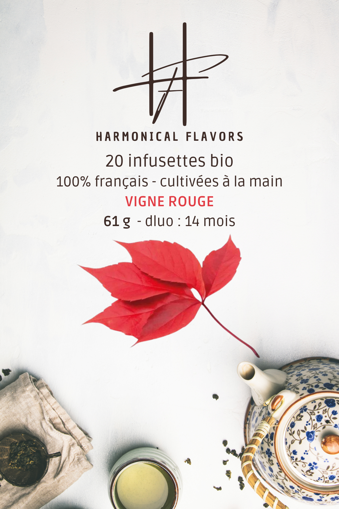 Vigne rouge Infusion Bio